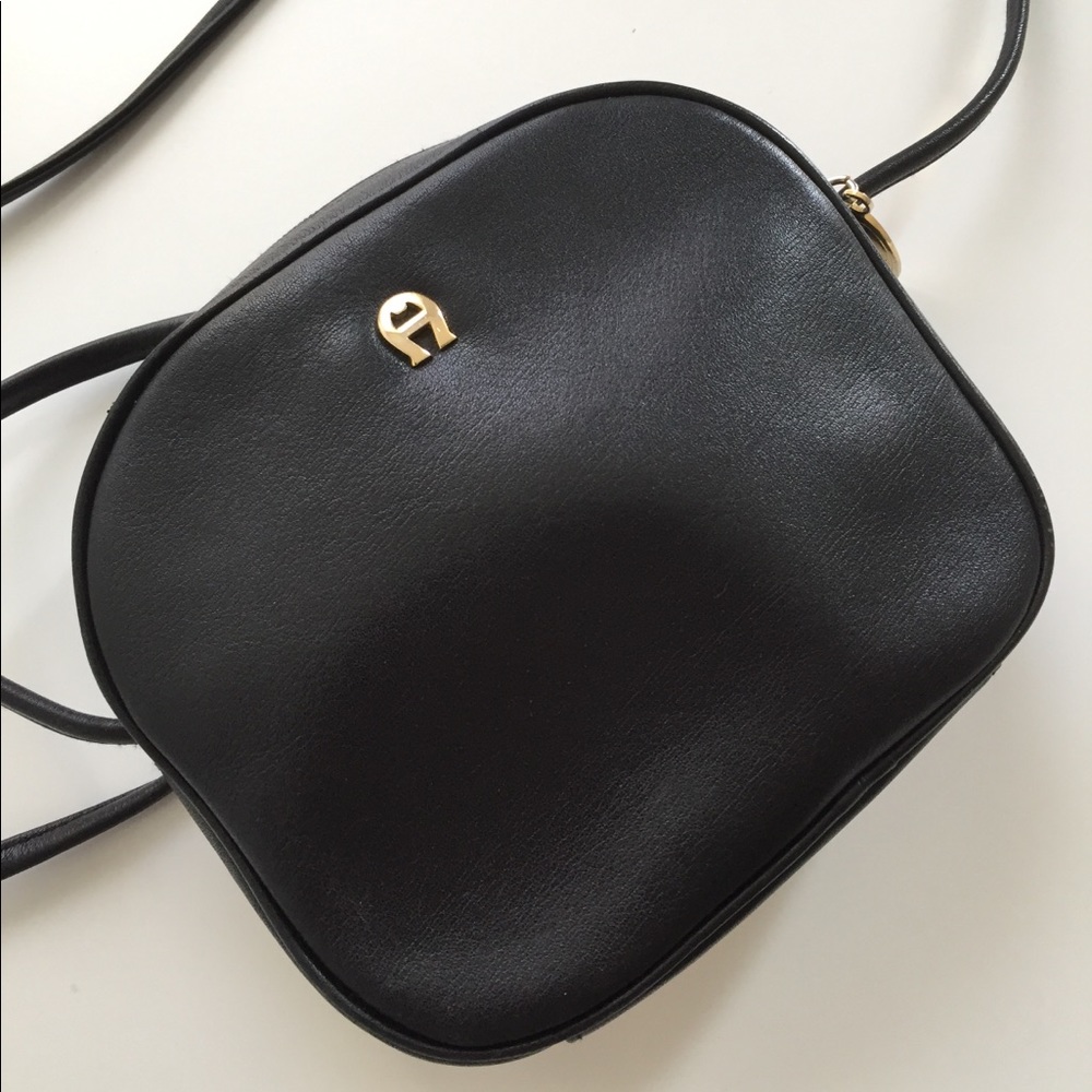 Authentic Etienne Aigner Black Crossbody